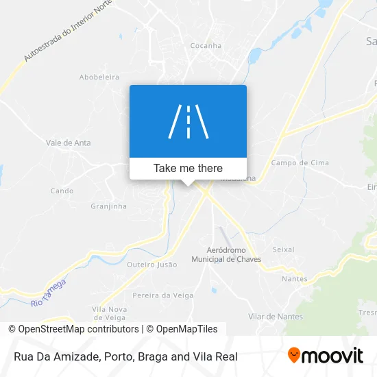 Rua Da Amizade map
