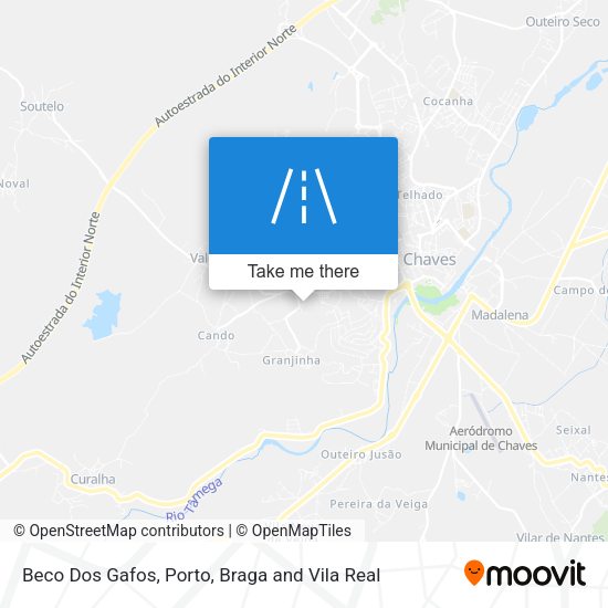 Beco Dos Gafos mapa