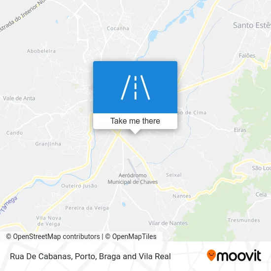 Rua De Cabanas map