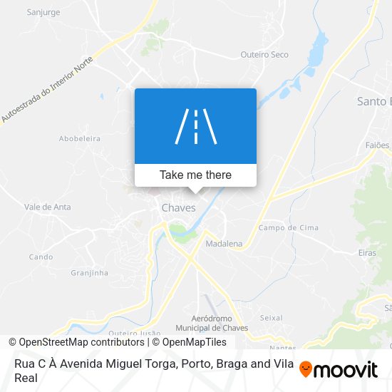 Rua C À Avenida Miguel Torga map