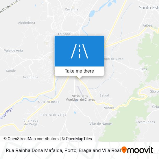 Rua Rainha Dona Mafalda map