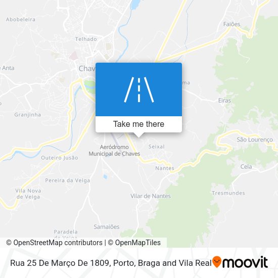 Rua 25 De Março De 1809 mapa