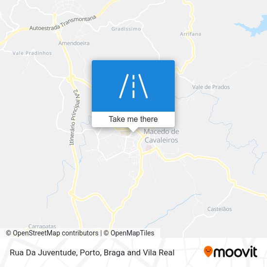 Rua Da Juventude map