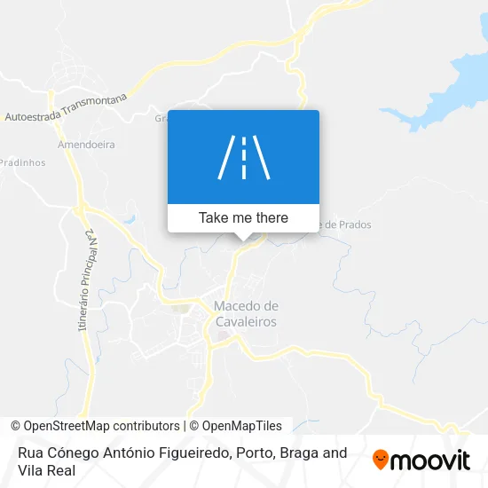 Rua Cónego António Figueiredo map