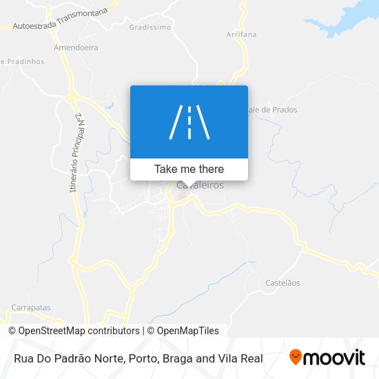Rua Do Padrão Norte map