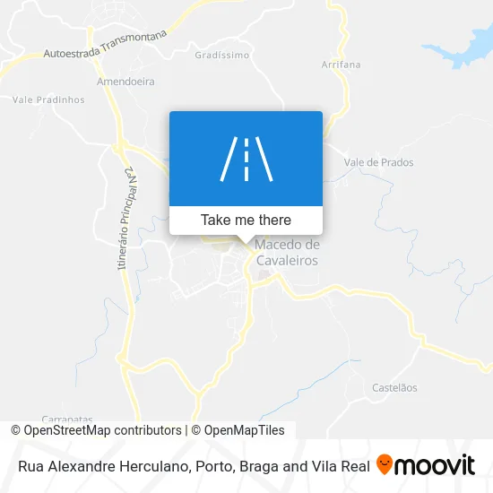 Rua Alexandre Herculano map