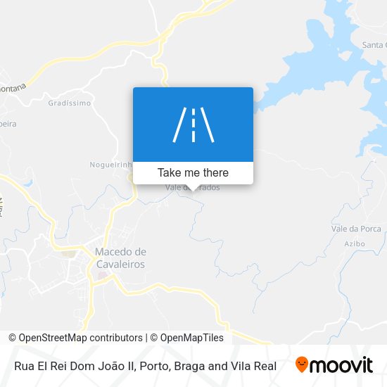 Rua El Rei Dom João II mapa