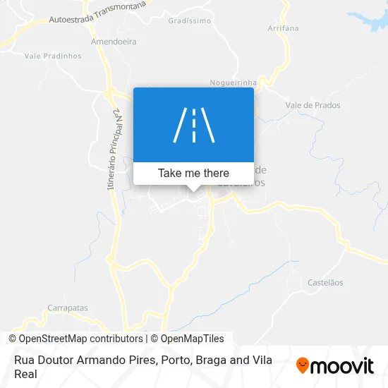 Rua Doutor Armando Pires map