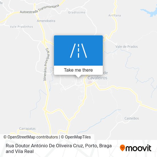 Rua Doutor António De Oliveira Cruz map
