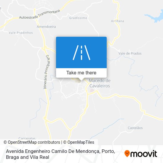 Avenida Engenheiro Camilo De Mendonça map