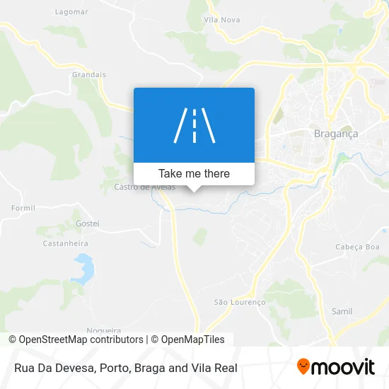 Rua Da Devesa map