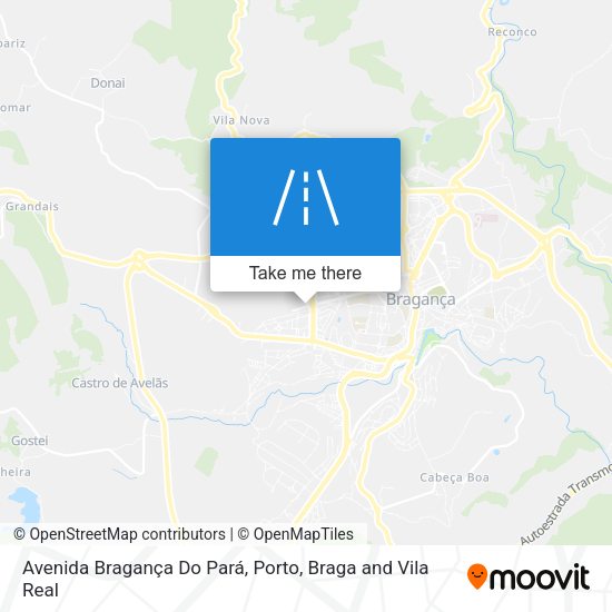 Avenida Bragança Do Pará map