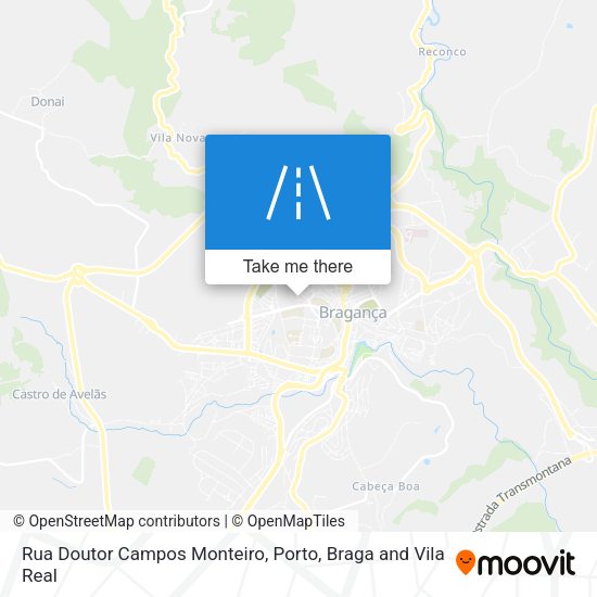 Rua Doutor Campos Monteiro map