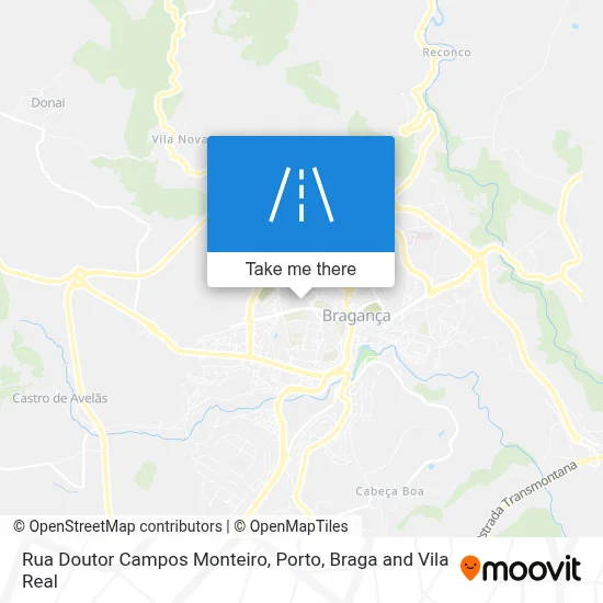 Rua Doutor Campos Monteiro map