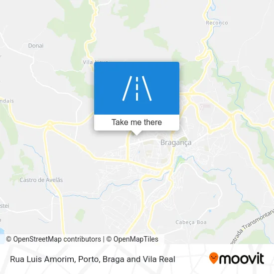 Rua Luis Amorim map