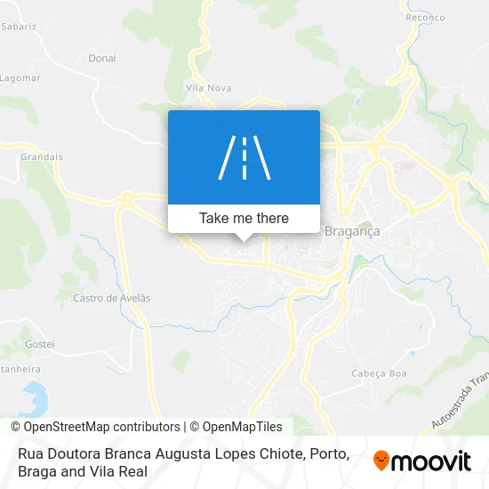 Rua Doutora Branca Augusta Lopes Chiote map