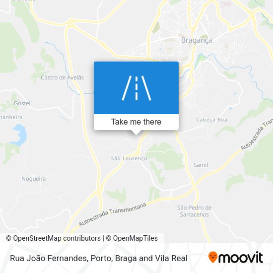 Rua João Fernandes map