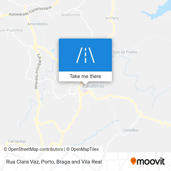 Rua Clara Vaz map