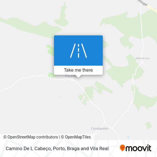 Camino De L Cabeço mapa