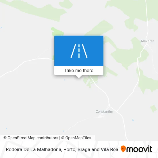 Rodeira De La Malhadona map