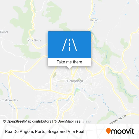 Rua De Angola map