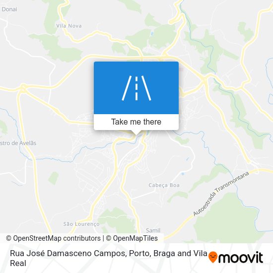 Rua José Damasceno Campos map
