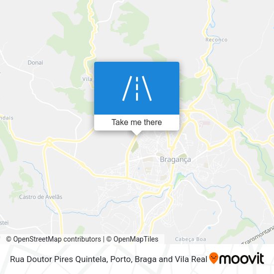 Rua Doutor Pires Quintela map