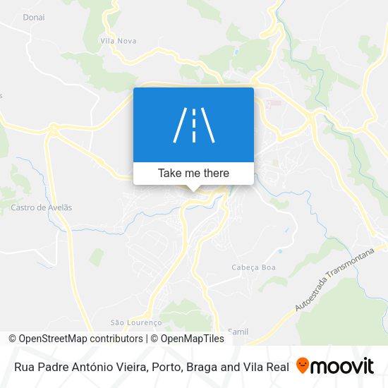 Rua Padre António Vieira map