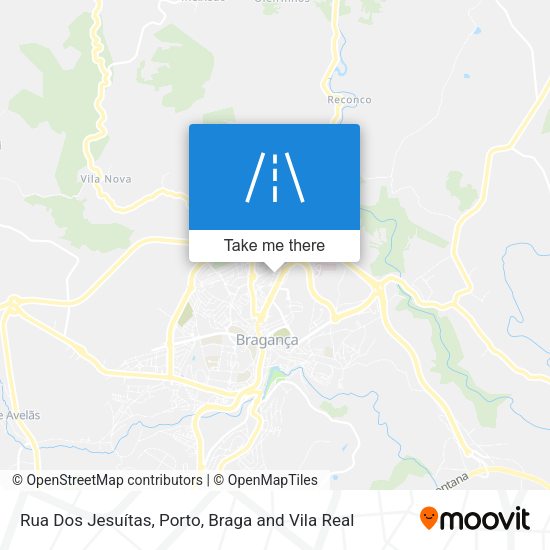 Rua Dos Jesuítas mapa