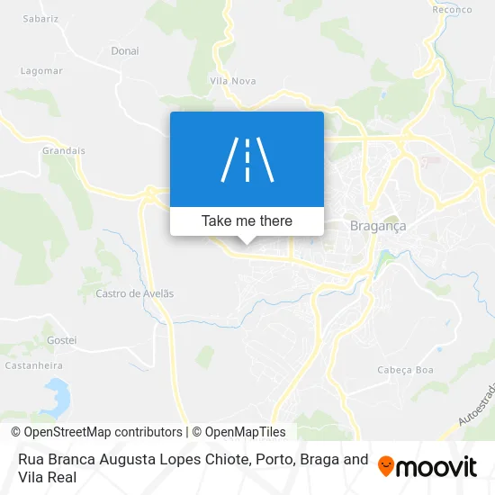 Rua Branca Augusta Lopes Chiote map