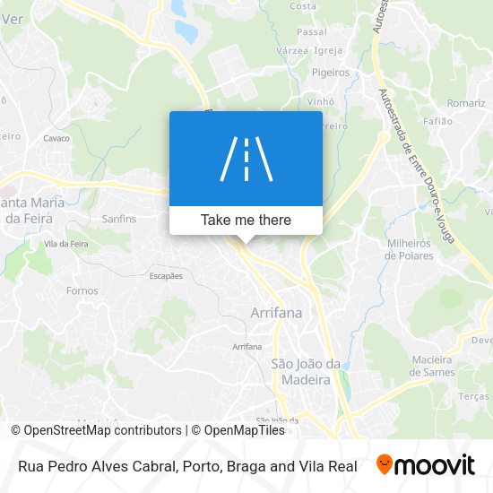 Rua Pedro Alves Cabral map