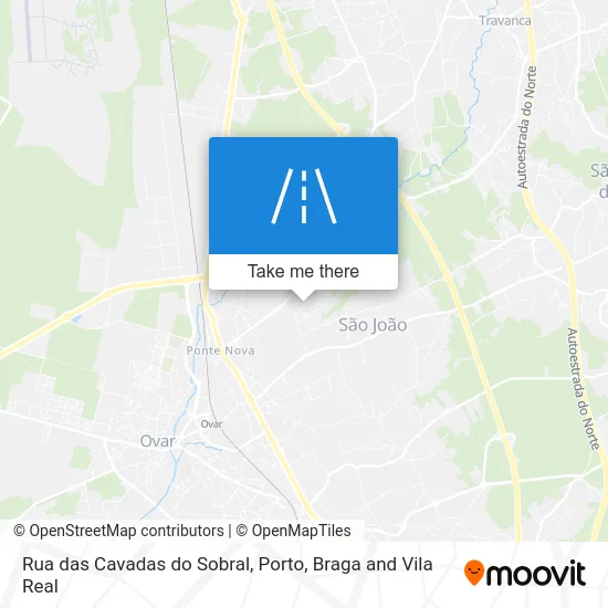Rua das Cavadas do Sobral map