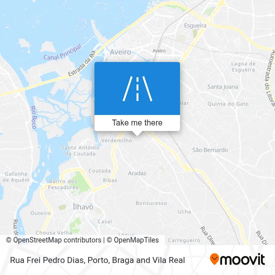 Rua Frei Pedro Dias map