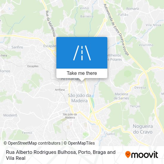 Rua Alberto Rodrigues Bulhosa map