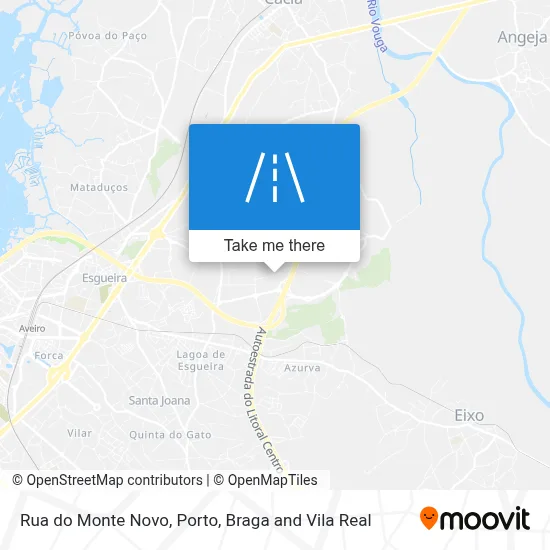 Rua do Monte Novo map