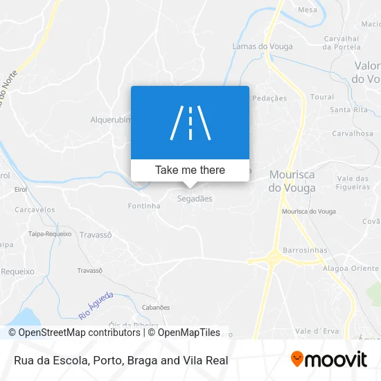Rua da Escola map