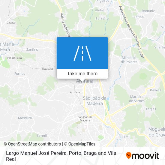 Largo Manuel José Pereira map