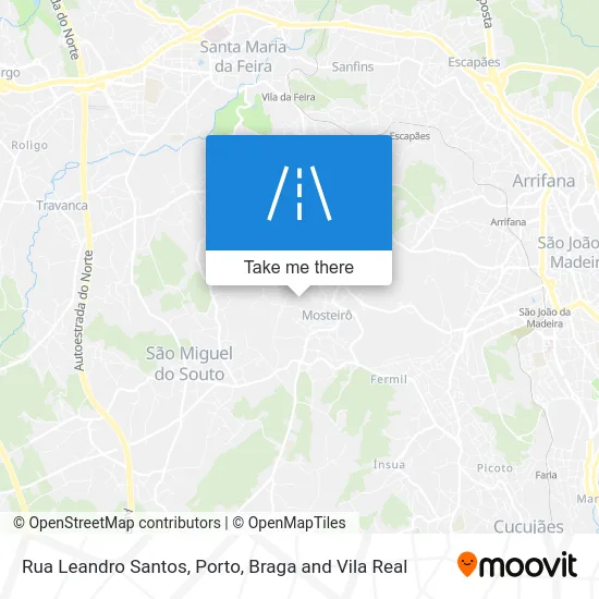 Rua Leandro Santos map