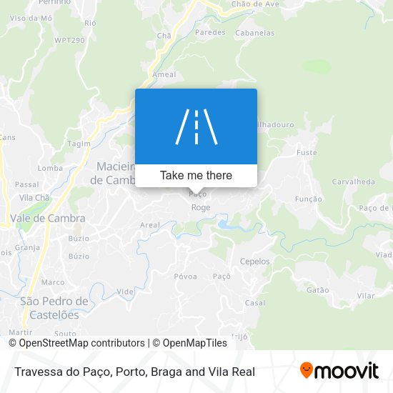 Travessa do Paço mapa