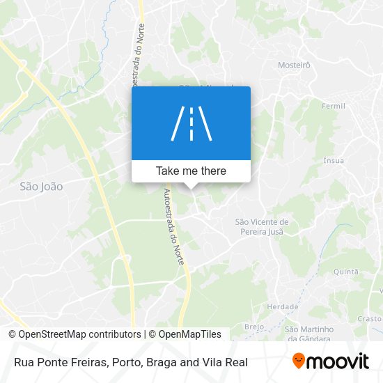 Rua Ponte Freiras map