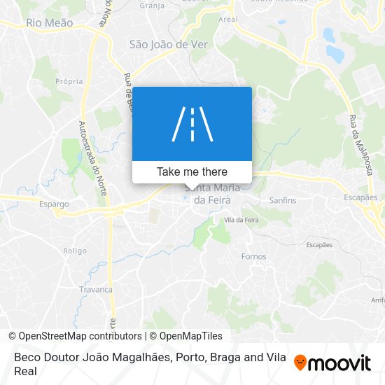 Beco Doutor João Magalhães map