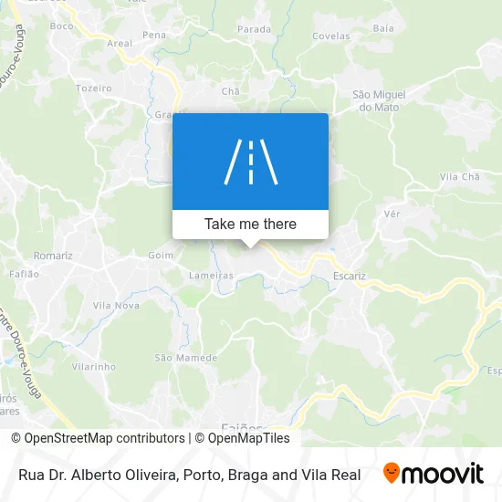 Rua Dr. Alberto Oliveira map