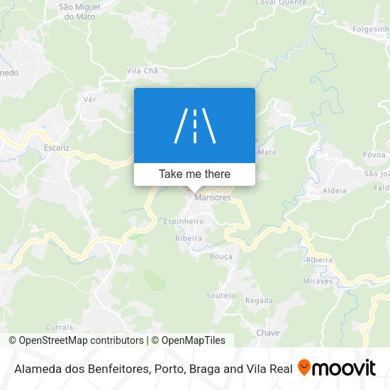 Alameda dos Benfeitores map