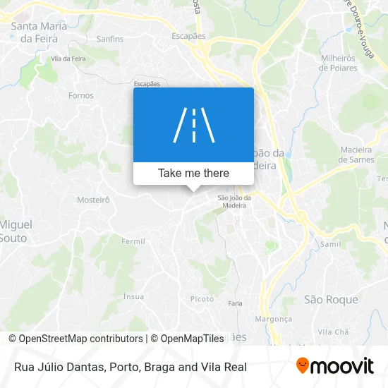 Rua Júlio Dantas map