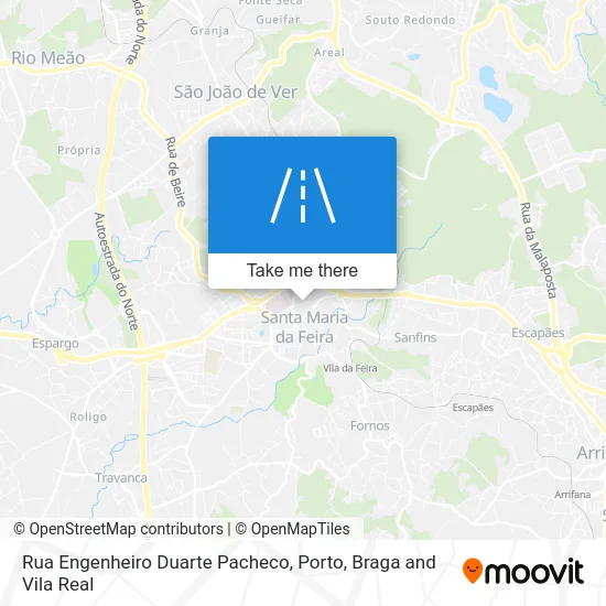 Rua Engenheiro Duarte Pacheco map