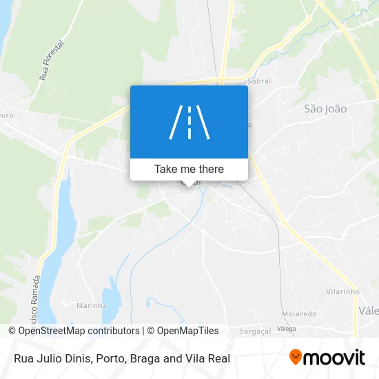 Rua Julio Dinis map