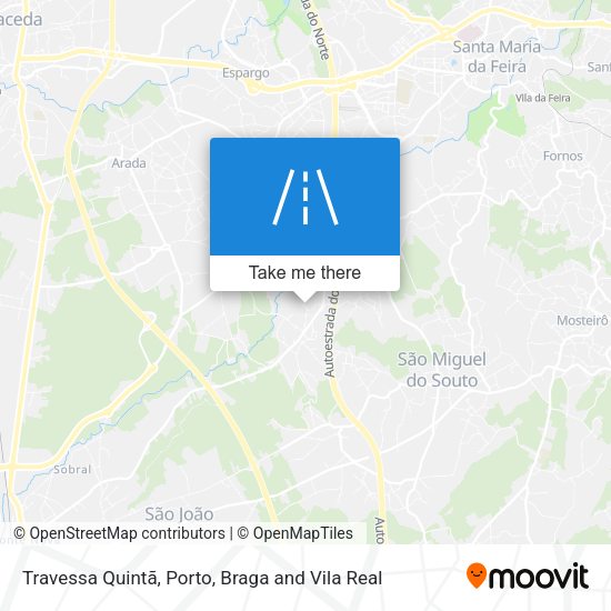 Travessa Quintã mapa