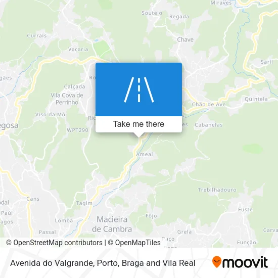 Avenida do Valgrande map