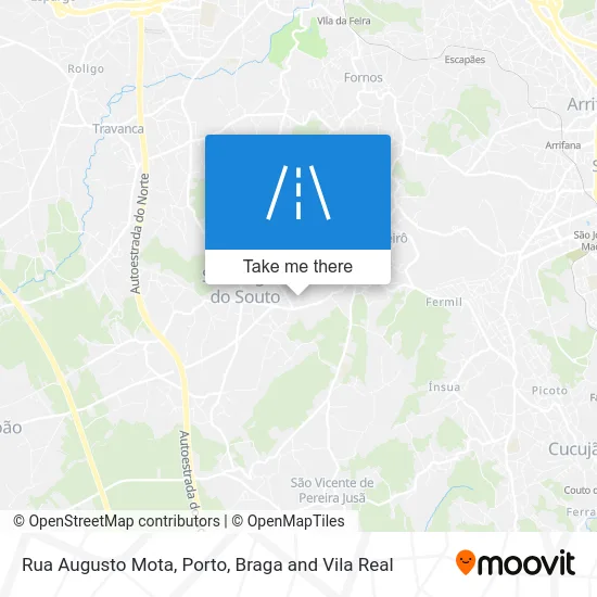 Rua Augusto Mota map