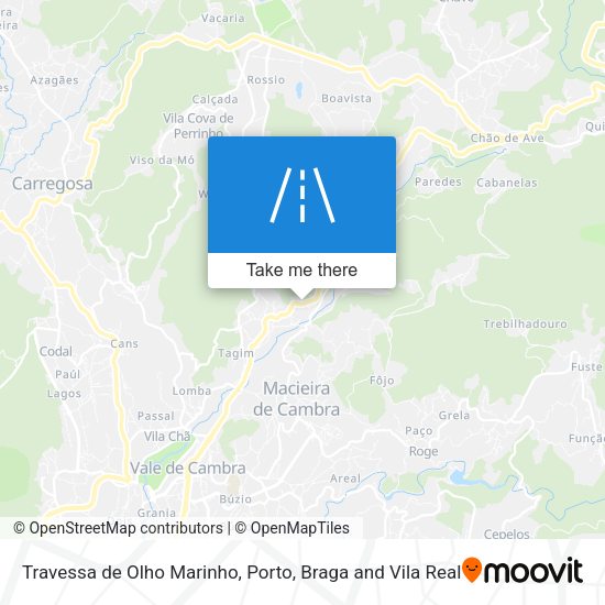 Travessa de Olho Marinho map